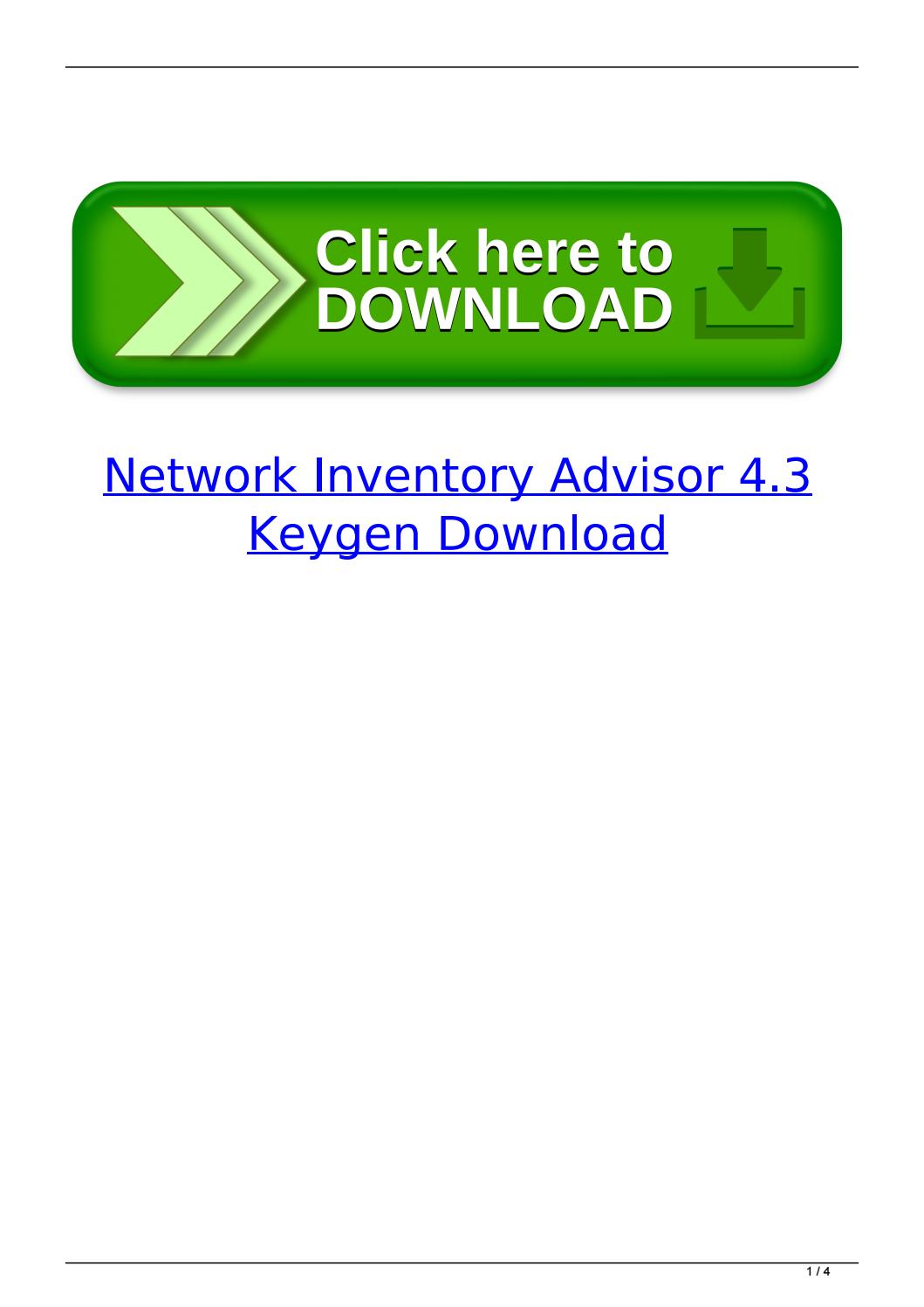 network inventory advisor 3.95 keygen